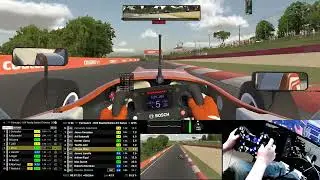 iRacing 2024 S1W2 F3 open at Bathurst. High downforce (me) versus low downforce battles.