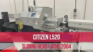 Citizen L520 Sliding Head Lathe 2004