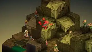 Final Fantasy Tactics Ivalice Chronicles (ПК) Сюжетная битва №5 &mdash; Битва в трущобах Дортера