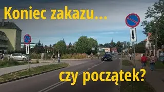 Chaotyczne strzałki pod zakazami postoju.