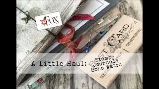 My Little Haul: Rubber Stamps and Journals