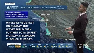 Significant high surf, coastal flooding continues into early this week