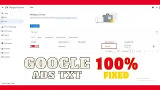 Google AdSense Ads.txt Status Not Found Fix (2026) | WordPress में Ads.txt File कैसे Create करें