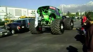 Dennis Anderson Grave Digger Monster Truck Invades School