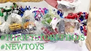 #MailCallNewHaul : New Transformers Toys from Value Village Thrift Store Part 1 of 2 #GSTF2#407.5