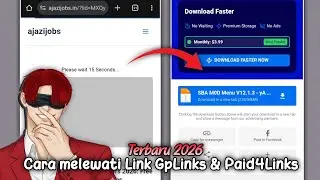 Cara melewati link GPLinks & Paid4Links - Terbaru 2026 By SincoMody