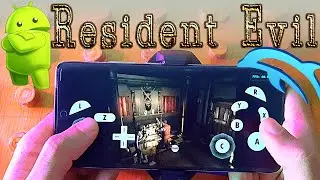 Resident Evil HD Remaster Game Gamecube Android - Dolphin Emulator Mobile - Gameplay - 2022