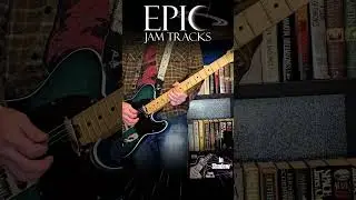 Synth Rock Backing Track in Dm - In Shadow  #guitar#jamtrack #backingtrack #backingtrackrock #rock