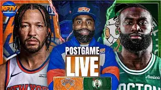Knicks Bounce Back In Win Over Celtics | Brunson & Alvarado Cook! | Post Game Show | EP 693