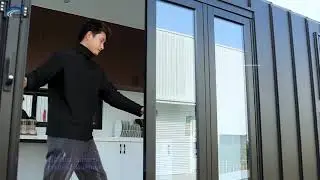 Is a Prefab Tiny House Worth It? 1 Day Living in Our Deep Blue Home.