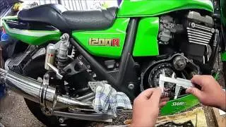 kawasaki zrx 1200 cluch replacement start to finish
