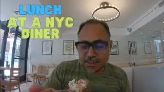 Lunch at a New York City Diner near Times Square!!!!