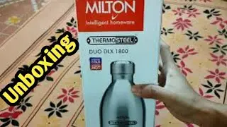 Milton Thermosteel Duo DLX-1.8 Litre | Unboxing | Best Thermosteel Bottle