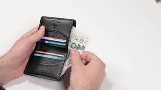 Harley - Card & Cash Wallet - Black