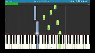 Beethoven - Moonlight Sonata simplified (easy piano tutorial)