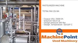 TETRA PAK C8-SM Used PASTEURIZER MACHINES MachinePoint