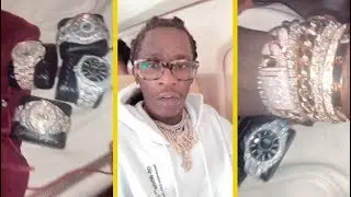 Young Thug Shows Off His Insane Jewelry Collection!