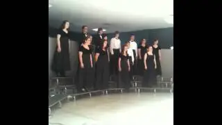 El Molino high school quire singing at alamida high school