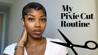 PIXIE CUT ROUTINE | Easy Finger Waves