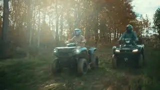 ATVing in Maine in the Fall