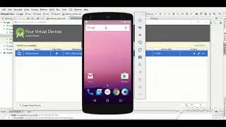 How to Create Virtual Device  Emulator Android Studio |  AVD|