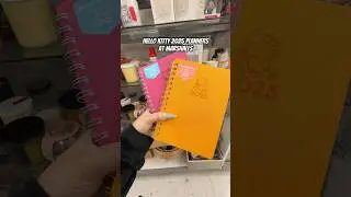 Hello Kitty 2025 Planners | Marshalls Shopping Find $7.99 #Shorts
