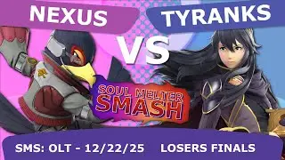 Soul Melter Smash: One Last Time. Финал среди проигравших - Nexus (Falco) против Tyranks (Lucina)