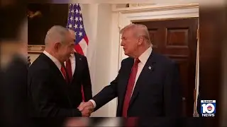 Trump meets with Netanyahu at the White House