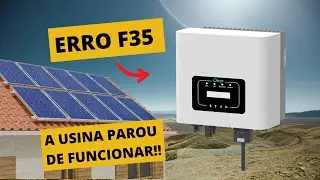 ERRO F35 NO INVERSOR SOLAR DEYE 3kW - COMO RESOLVER?