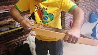 Faça vc mesmo sacola de papel kraft personalizada. Montagem do suporte  passo à passo.