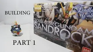 039 - FAST BUILD MG Sandrock Gundam Part 1 - XXXG - 01SR Sandrock Gundam (Hajime Katoki)- ガンダムサンドロック