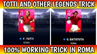 BlackBall Trick To Get Totti And Other Iconic Legends In Iconic Moment Stars - FC ROMA | Pes 2020