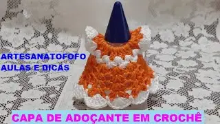 Capa em croch&ecirc; para ado&ccedil;ante Linea #DESTRO  - CAPA DE ADO&Ccedil;ANTE 2  #capadecrocheparaado&ccedil;ante
