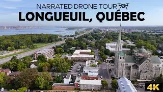 ⚜️ City Meets Nature in Longueuil, Qu&eacute;bec 🇨🇦✨ | Stunning 4K Drone Footage with DJI Mini 4 Pro!