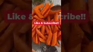Honey Roasted Carrots with Feta & Dill #shorts