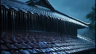 Sleep Soundly and Dream Sweetly with Intense Rain & Massive Thunder on a Metal Roof in the Forest #4