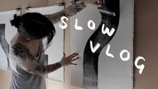 trying to be a better art human ❀ | studio vlog