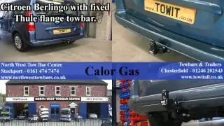 Citroen Berlingo with fixed towbar