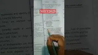 NEET2025 pyqs biology, favorite question nta#neet #aiims #shorts #trending