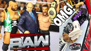 WWE RAW с фигурками! Полный обзор шоу