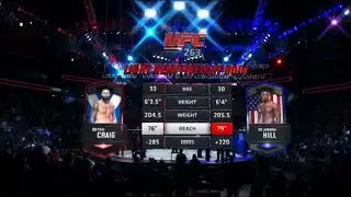 UFC 263: Craig vs. Hill (Full Fight Highlights)