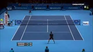 Djokovic vs. Roger Federer ATP World Tour Finals 2013 Highlights HD Best points from Djokovic