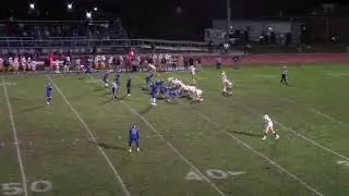 Delran High School Football vs Northern Burlington County Regional High School Football 10/19/2018