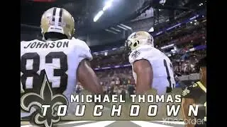 Michael Thomas Clutch 4th quarter Saints win vs Falcons