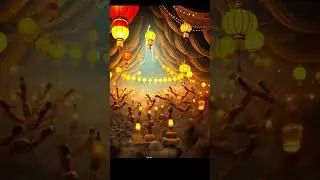 🐜✨ The Golden Ant Festival: A Glitchcore Celebration 🎊 #Shorts