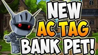 NEW AC TAG BANK PET FREE!!! AQWORLDS 2019