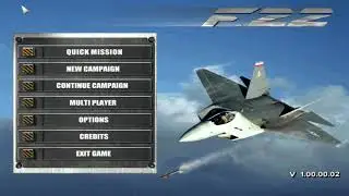 F-22 Lightning II (PC Game 1996) - Game Intro Video