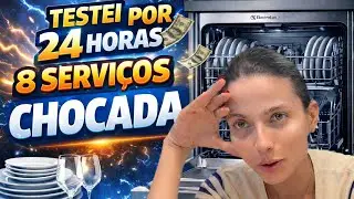 TESTEI A LAVA-LOUÇAS 8 SERVIÇOS ELECTROLUX 