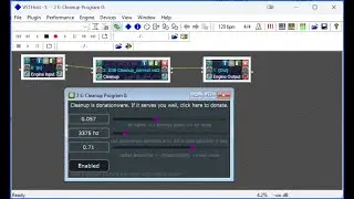 Amateur radio AI noise reduction; SSB Cleanup program - a novel DSP algorithm for denoising speech