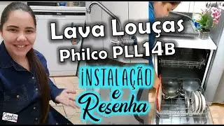 Lava Louças Philco 14 Serviços PLL14B - RESENHA - INSTALAÇÃO
